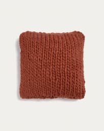 Adonia cushion cover in maroon, 45 x 45 cm