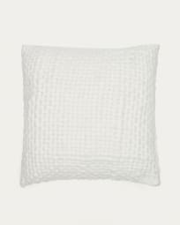 Persis cushion cover in white, 45 x 45 cm