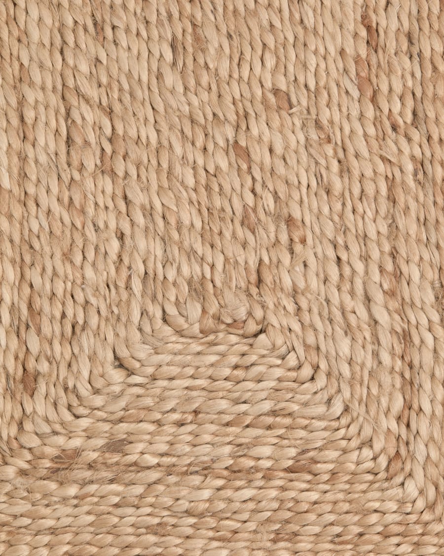Tappeto rettangolare Doraldina 100% juta 70 x 50 cm