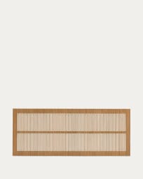 Cabecero Beyla de madera maciza de fresno para cama de 160 cm FSC 100%