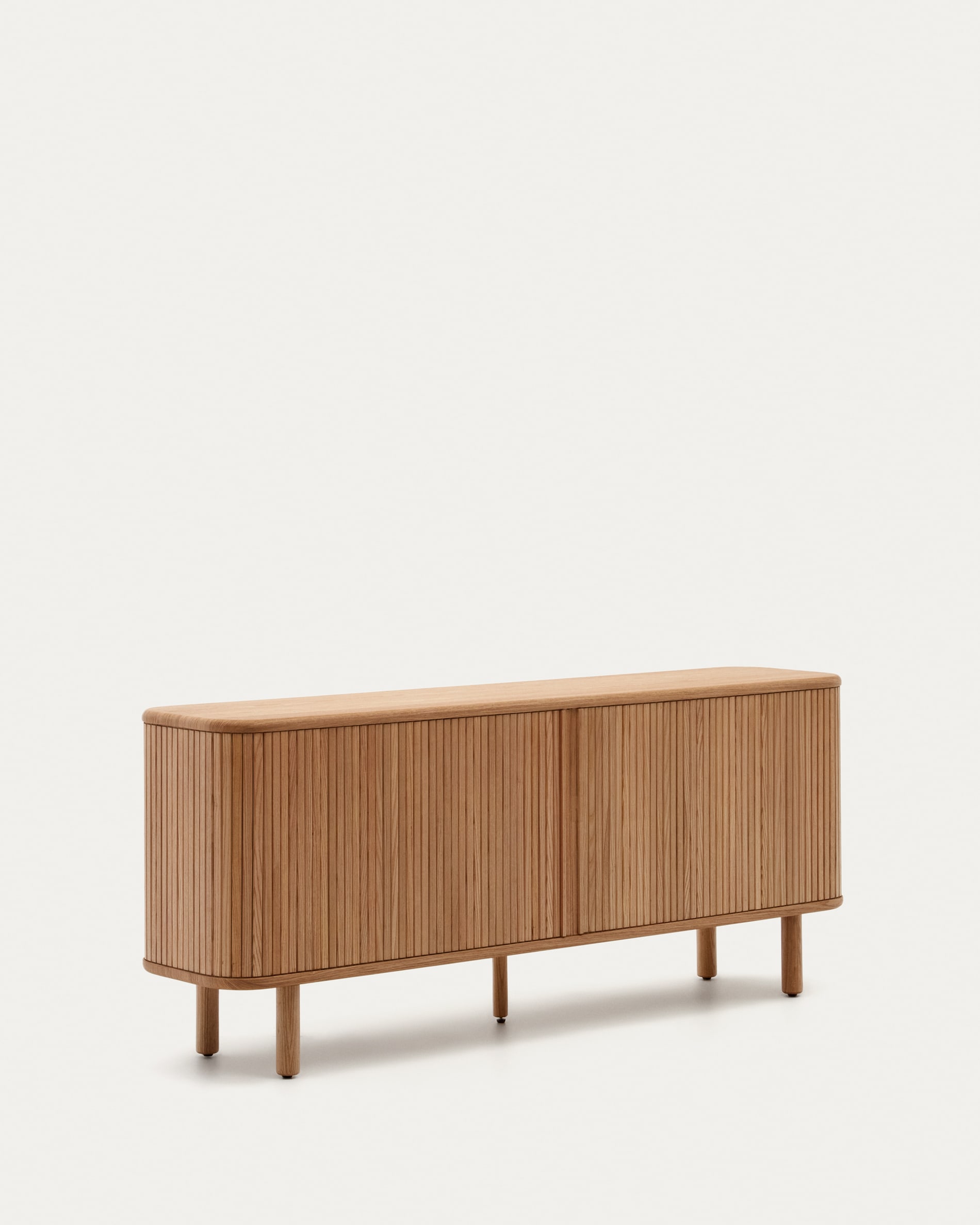 65928 Credenza due sportelli in legno massello