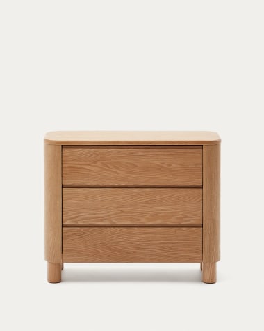 Salaya Chest of Drawers made from 100% FSC Ash Plywood 120 x 40 cm