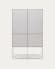 Vedrana Highboard 4 Türen MDF weiß lackiert 97,5 x 160 cm