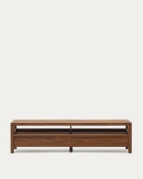 Sashi TV stand made in solid teak wood 200 x 40 cm