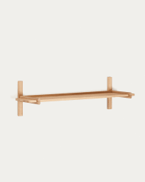 Sitra modular shelf, 1 solid oak wood shelf in a natural finish, 110 cm, FSC Mix Credit