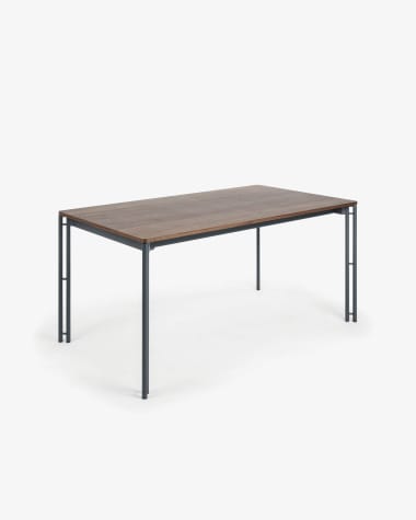 케시아 월넛 확장형 테이블 160(220) x 90xm