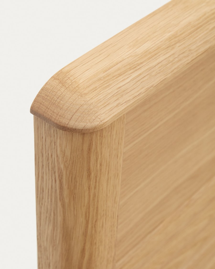Cama de madera maciza roble Eva 140 x 200 cm. / 160 x 200 cm. / 180