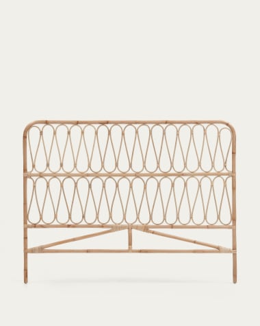 Caterina rattan headboard with a natural headboard, for 150 cm beds