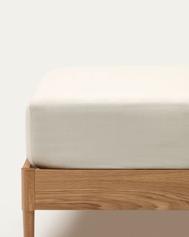 Sábana bajera Ciurana 100% algodón natural para cama 180 cm
