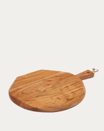 Lidiana large solid acacia wood serving board