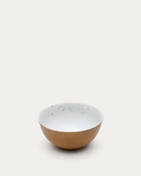 Publia white ceramic bowl