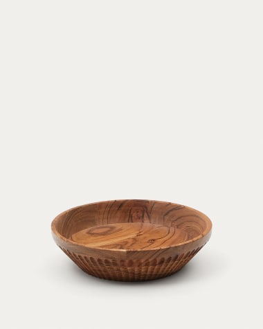 Silsia acacia wood bowl