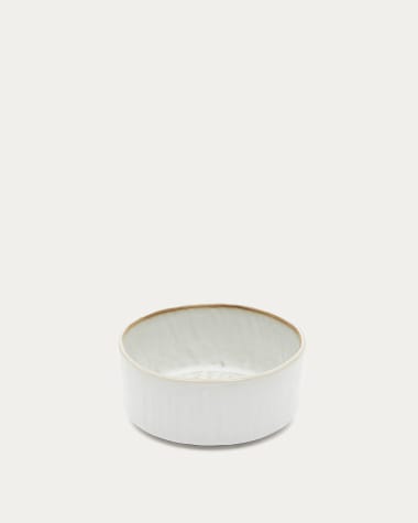 Taça Serni de cerâmica branco