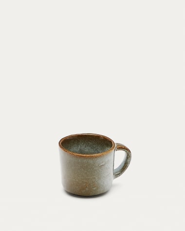 Chávena Serni de cerâmica castanho