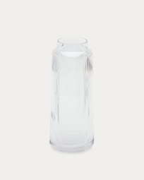 Claudia transparent glass vase 30 cm