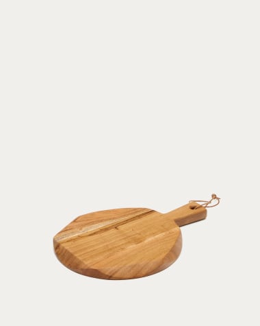 Lidiana small solid acacia wood serving board