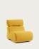 Club armchair in mustard