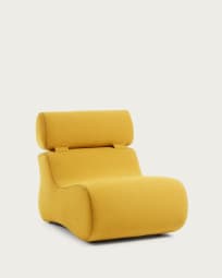 Fauteuil Club moutarde