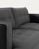 Tanya 2 seater sofa in dark grey 183 cm