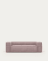 Blok 3θέσιος καναπές σε ροζ κοτλέ με φαρδιά ραφή, 240εκ
