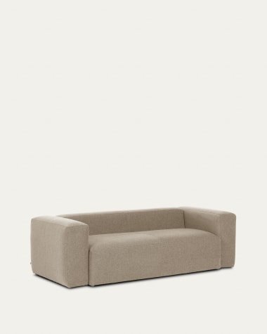 Canapé Blok 2 places beige 210 cm