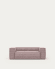 2θ καναπές Blok 210 εκ, ροζ βελούδο