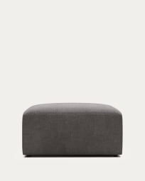 Blok footrest in grey, 90 x 70 cm FR