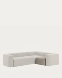 Sofá Blok, asiento 90, beige
