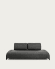 3θ πολυλειτουργικός καναπές Compo 232 εκ, σκούρο γκρι
