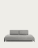 3θ πολυλειτουργικός καναπές Compo 232 εκ, ανοιχτό γκρι