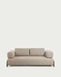 Canapé Compo 3 places beige 232 cm