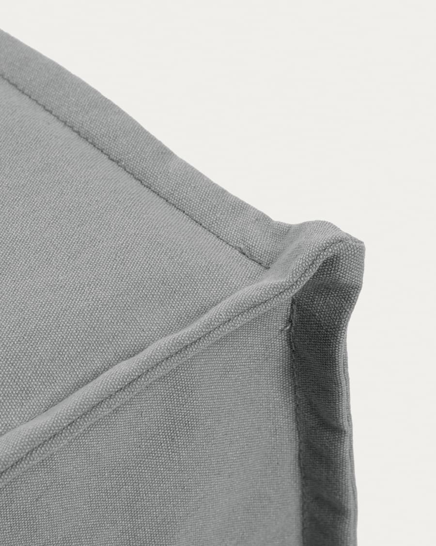 Puf cama Lizzie 70 x 60 (180) cm gris