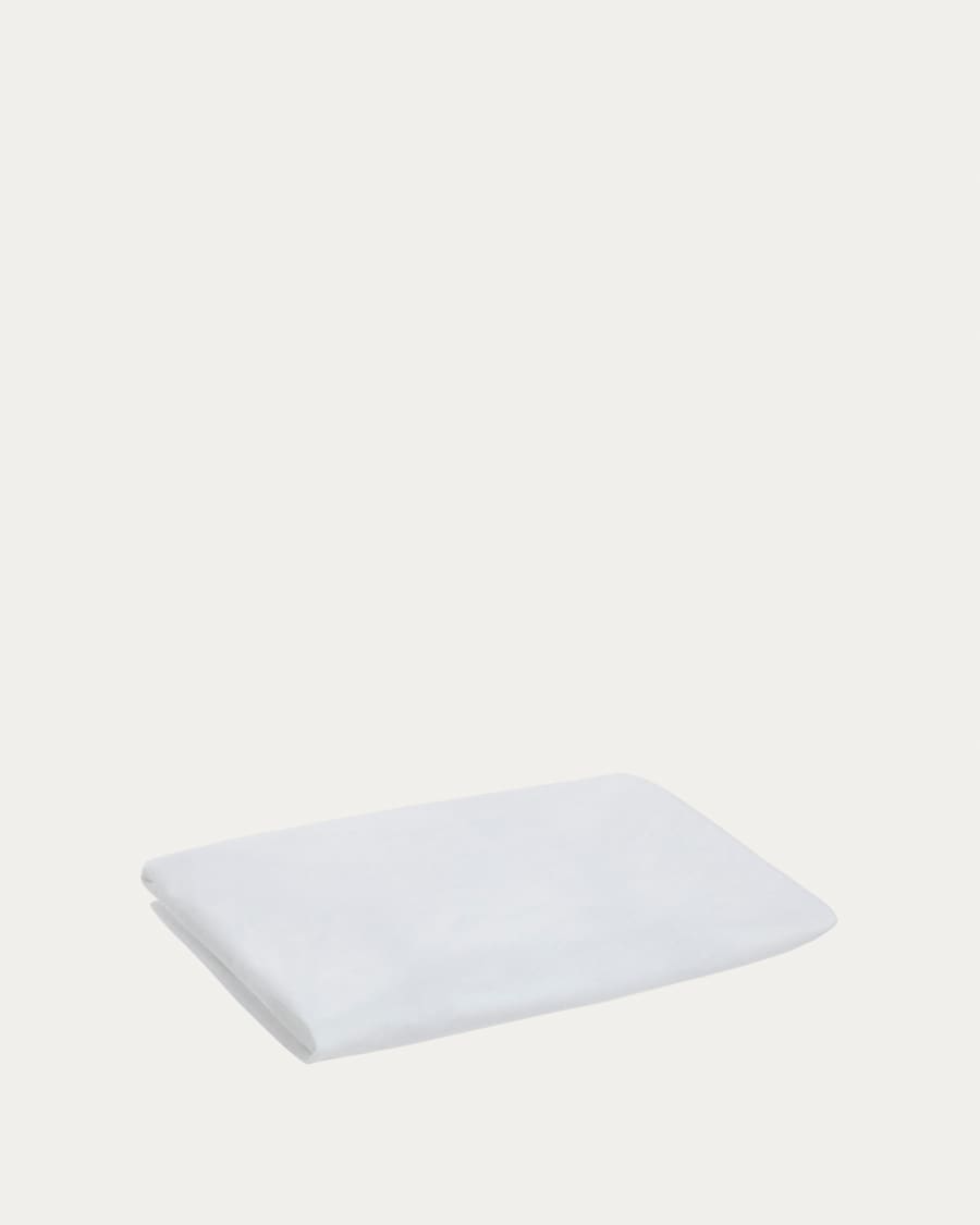 Protector de colchón cuna Jasleen 100% algodón (GOTS) 60 x 120 cm