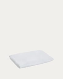Protetor de colchão berço Jasleen 100% algodão (GOTS) 60 x 120 cm