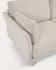 Canapé Gilma 2 places beige avec pieds finition naturelle 170 cm