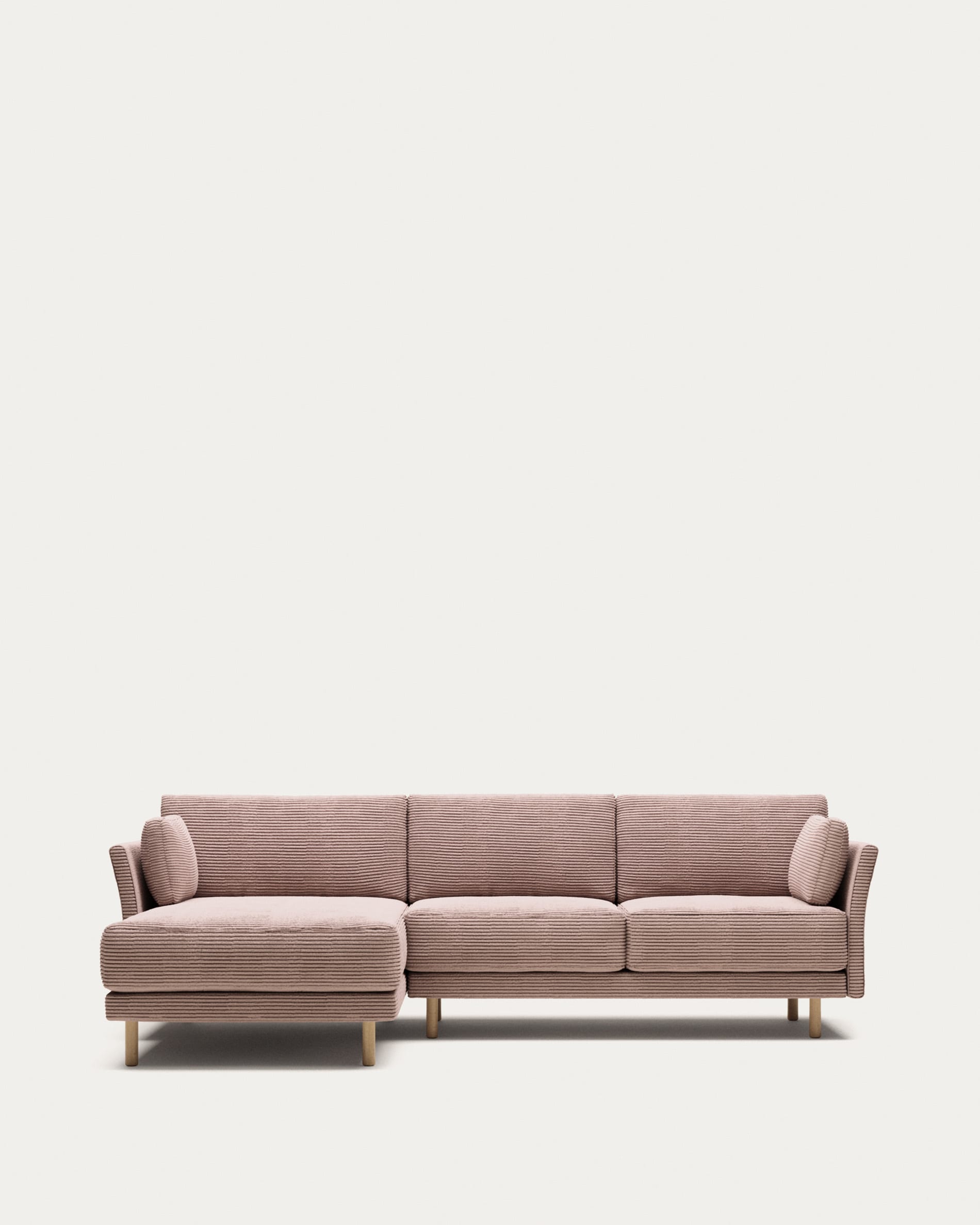 Beige deals corduroy sofa