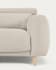Singa 3 seater sofa in white, 215 cm