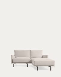 Galene 3-Sitzer Sofa beige mit Chaiselongue rechts 194 cm