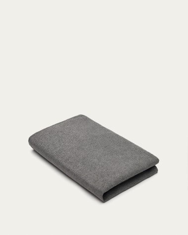 Bowie cover for small bed for pets in dark grey, 63 x 80 cm