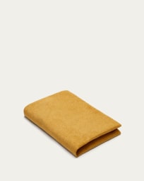 Bowie cover for small bed for pets in mustard 60 x 73 cm