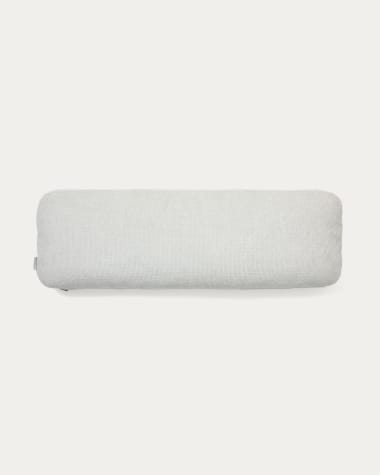 Nuala pearl-coloured cushion, 24 x 72 cm