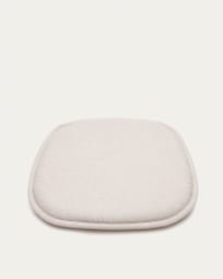 Cushion for Romane chair in beige 43 x 43 cm