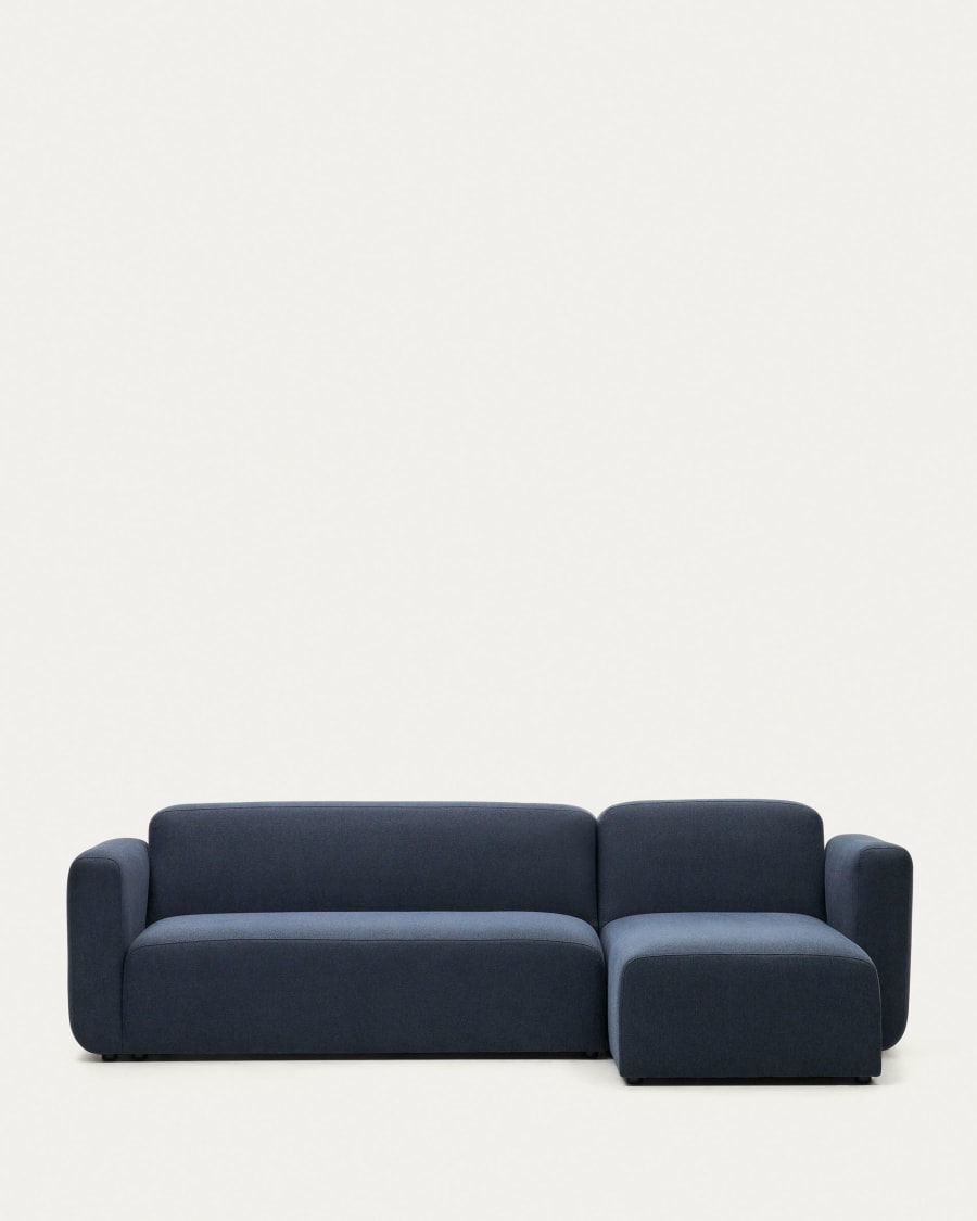 Neom modulaire bank 3 zits chaise longue blauw 263 cm | Kave Home