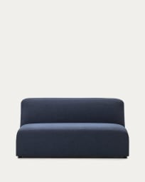 2 seater sofa module in blue, 150 cm