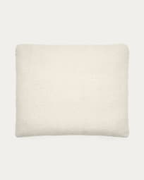 Martina off-white shearling cushion 60 x 70 cm