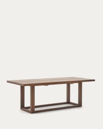 Sashi table made in solid teak wood 220 x 100 cm