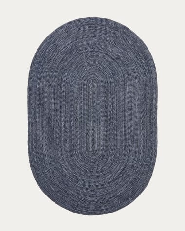 Sadent blue rug 100% PET 200 x 300 cm