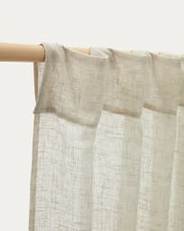 Mahina curtain in white, 140 x 270 cm