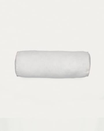 Cuscino a rullo Forallac 100% lino bianco