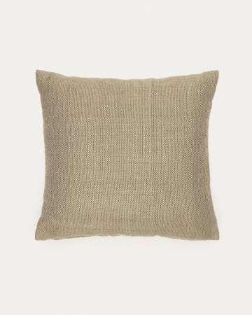 Vedell 100% PET cushion cover in green, 45 x 45 cm
